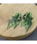 Earrings | Aussie Bush | Gum Leaf Earrings | Green